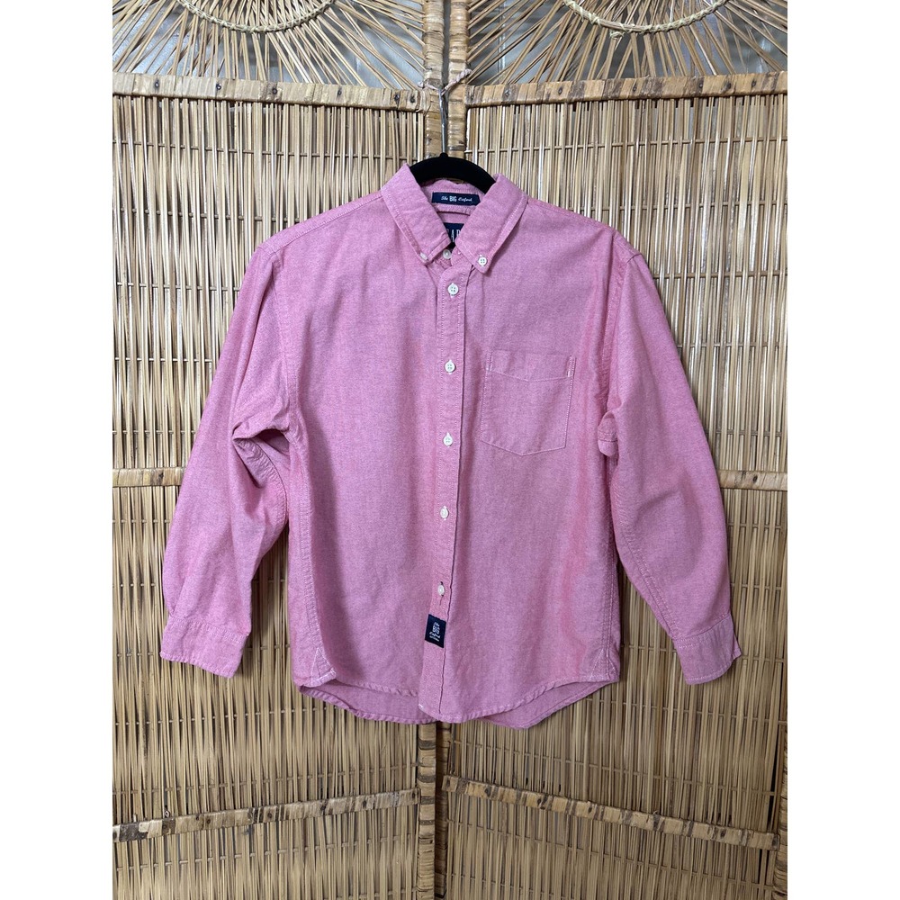 Gap Boys Button Down Vintage Shirt Large